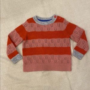 Baby Boden stripe knit sweater